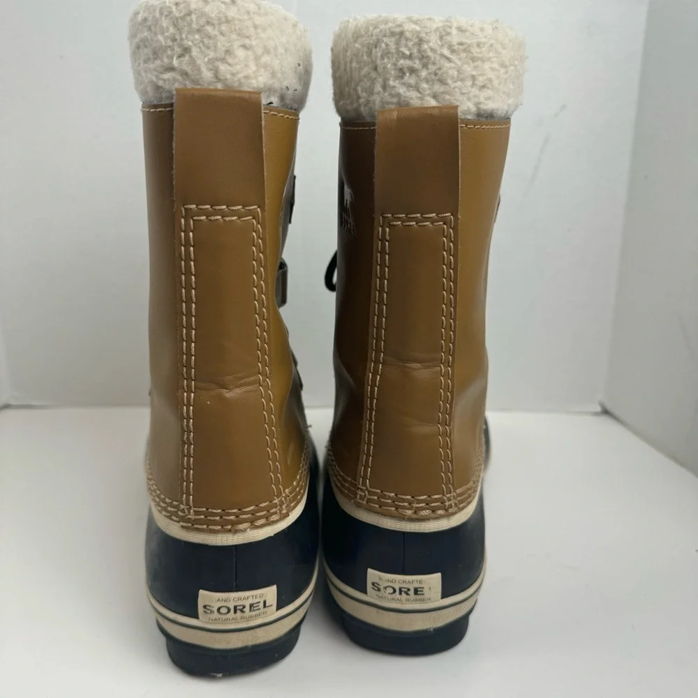 Sorel Youth Pac Lace Up Waterproof Lined Duck Boots